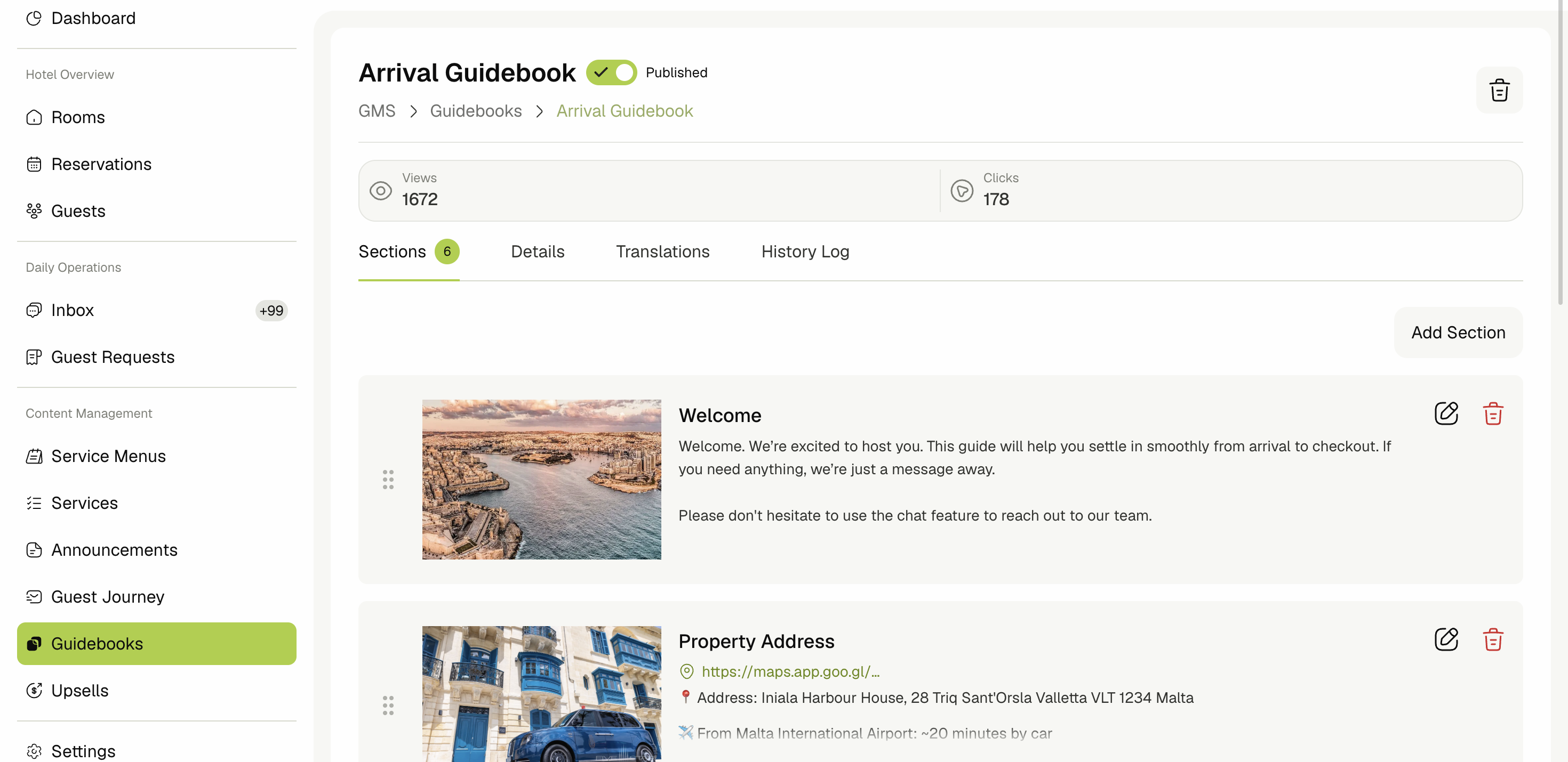 Guidebook overview