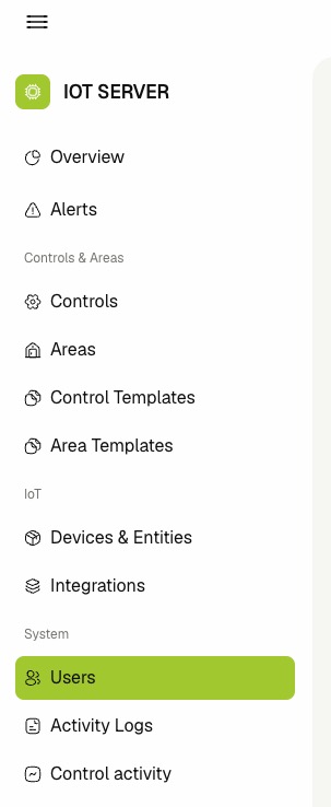 Users navigation